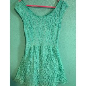 Turquoise Dress